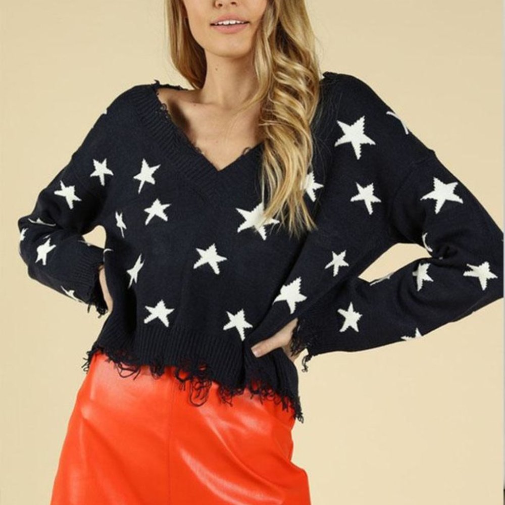 Wild Honey Star Sweater